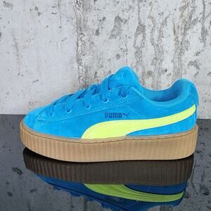 MSRP $145 Puma Fenty x Wmns Creeper Phatty Speed Blue Lime Size 7